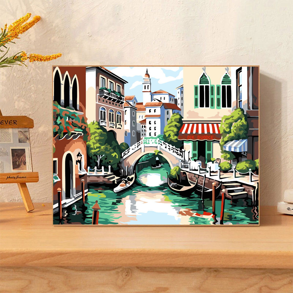 Canvas Paint By Number Kit Digital Oil Painting DIY Lukisan 40 x 50 Seri R