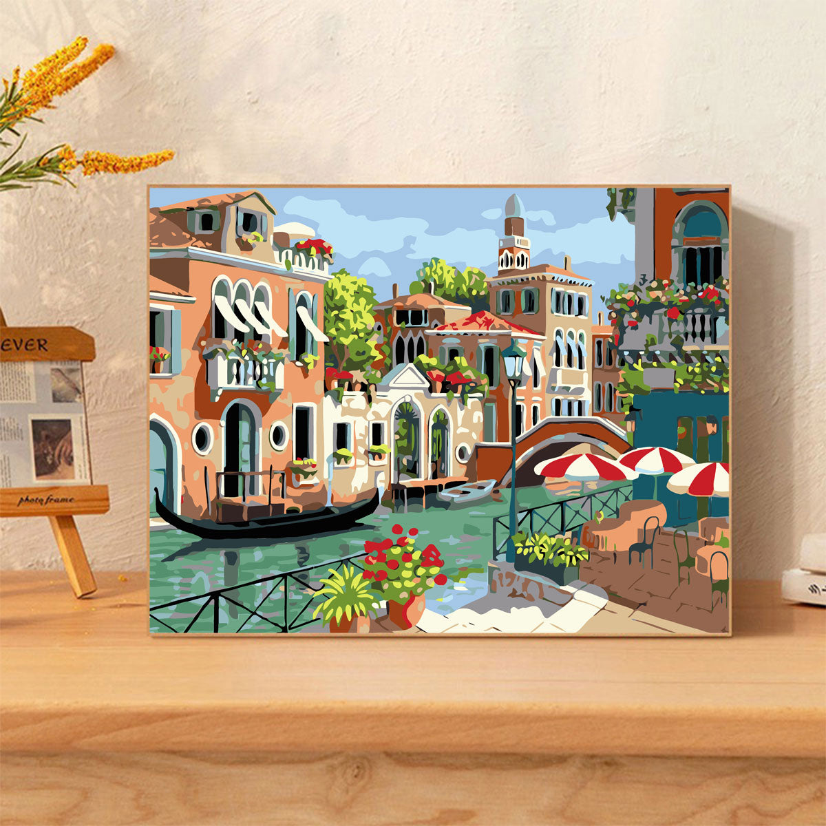 Canvas Paint By Number Kit Digital Oil Painting DIY Lukisan 40 x 50 Seri R