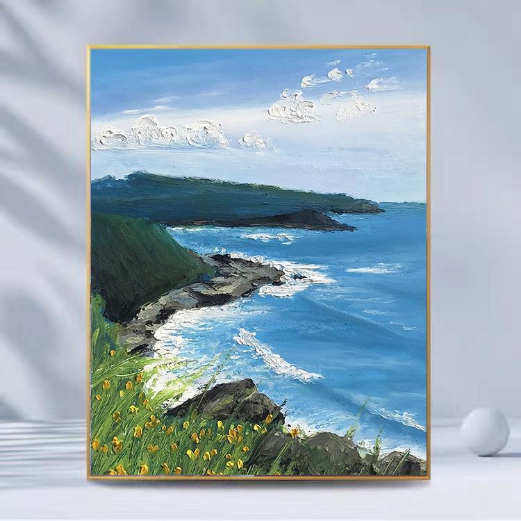 DIY Paint By Numbers Kit Digital Oil Painting Lukisan Kanvas 40 x 50 Seri S