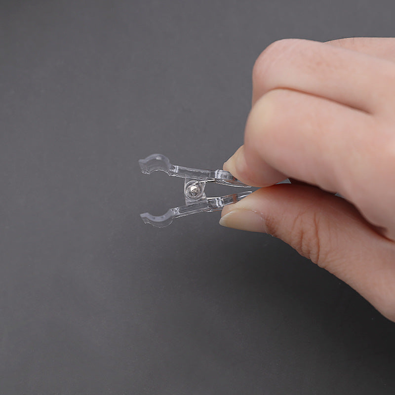 Paper Clip Penjepit Kertas Jepitan Aesthetic Klip Transparan Bening Serbaguna DCA0530