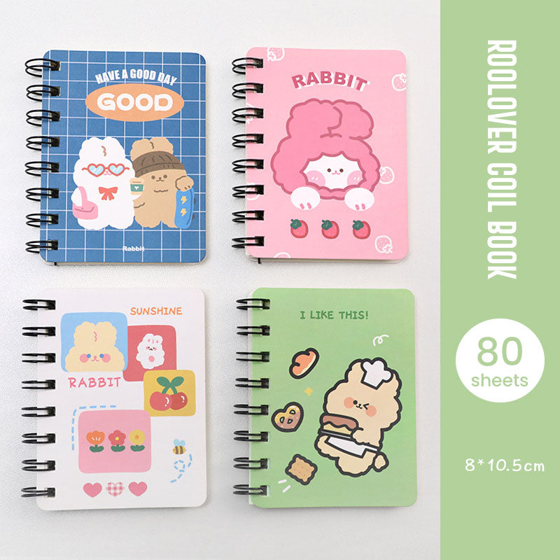 Buku Memo Kecil Spiral Notebook Mini Buku Catatan Kecil Karakter Kartun Lucu DCA0898
