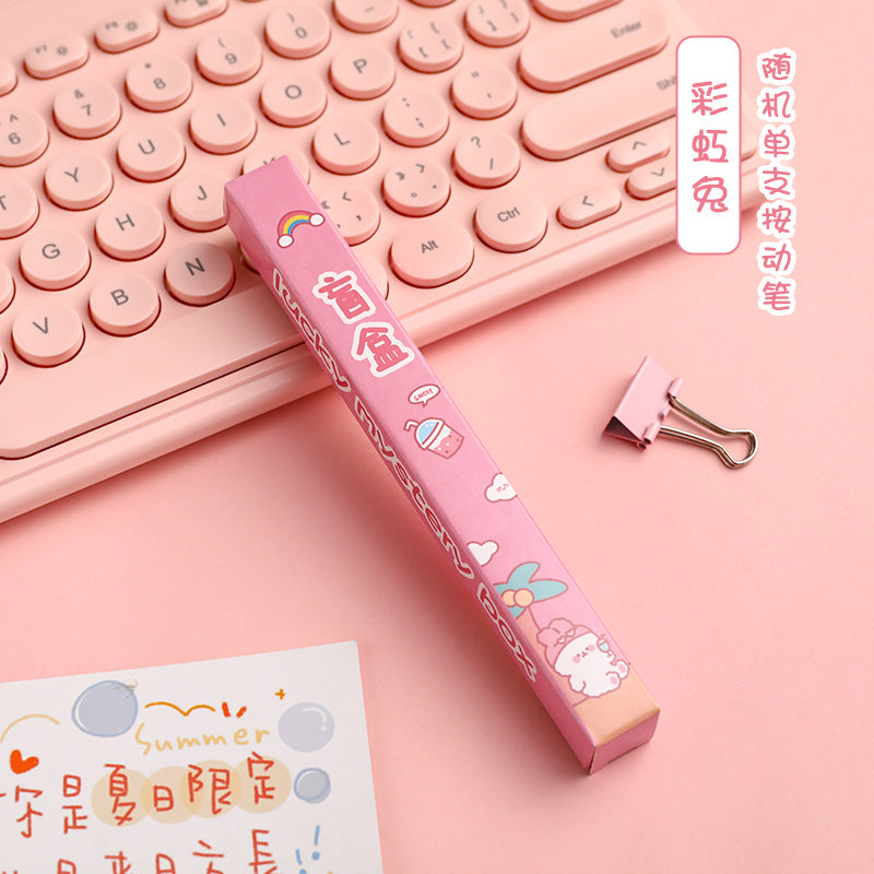 Pen Pulpen Bolpoin Bolpen Surprise Misteri Blind Box Small Gift Stationery Children Reward