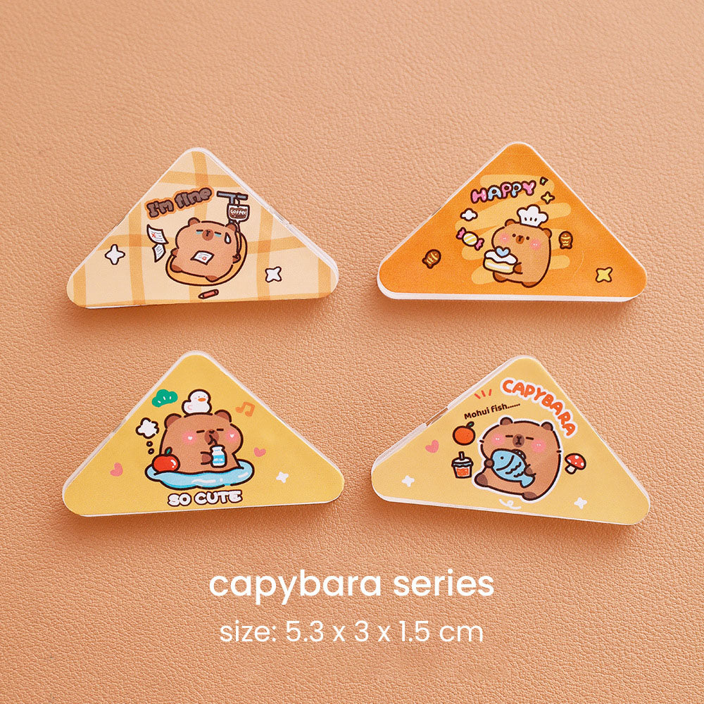 Paper Clip Segitiga Motif Animal Jepit Sudut Kertas Binatang Lucu