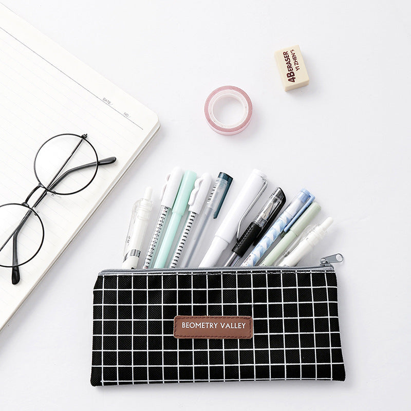 Tempat Pensil Geometric Valley Pencil Case Dompet Kosmetik HP Kacamata DCA1580