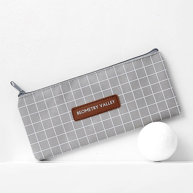 Tempat Pensil Geometric Valley Pencil Case Dompet Kosmetik HP Kacamata DCA1580