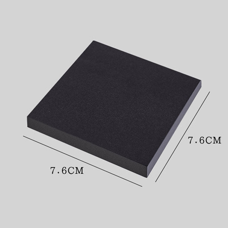 Black Sticky Notes Hitam Polos Catatan Memo Kecil DCA1970