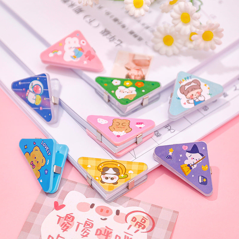 Paper Clip Segitiga Motif Animal Jepit Sudut Kertas Binatang Lucu