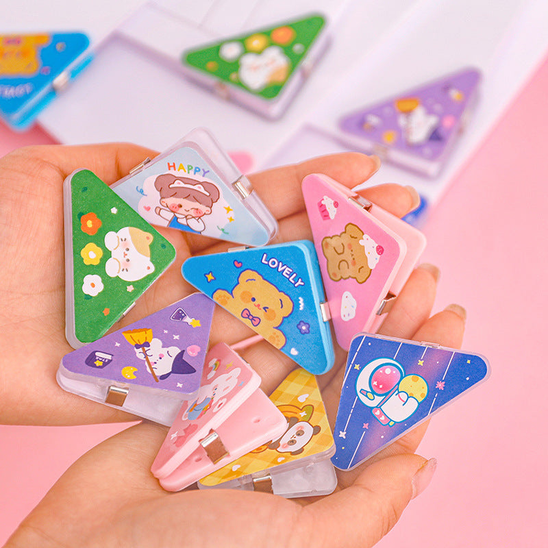 Paper Clip Segitiga Motif Animal Jepit Sudut Kertas Binatang Lucu