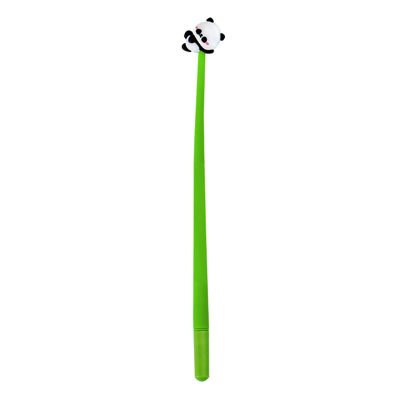Pulpen Doodle Head Shake Gel Pen Goyang Lentur Elastis Bolpen Panda Capybara Lucu DCA2193