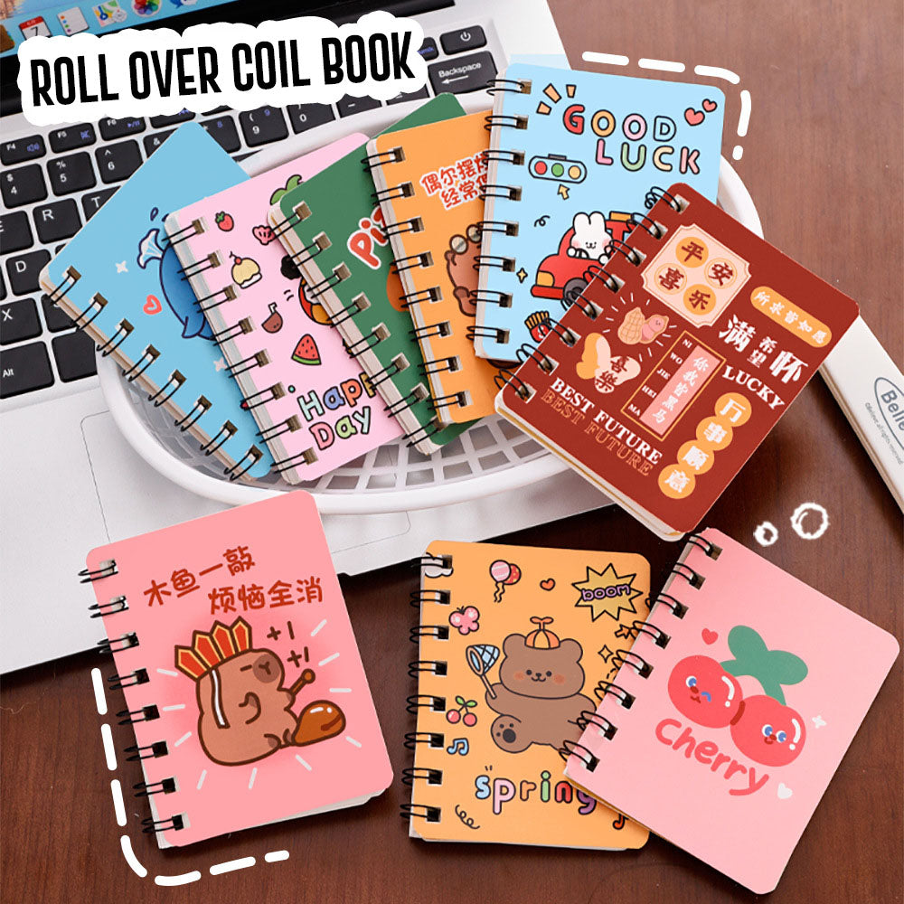 Buku Memo Kecil Spiral Notebook Mini Buku Catatan Kecil Karakter Kartun Lucu DCA0898