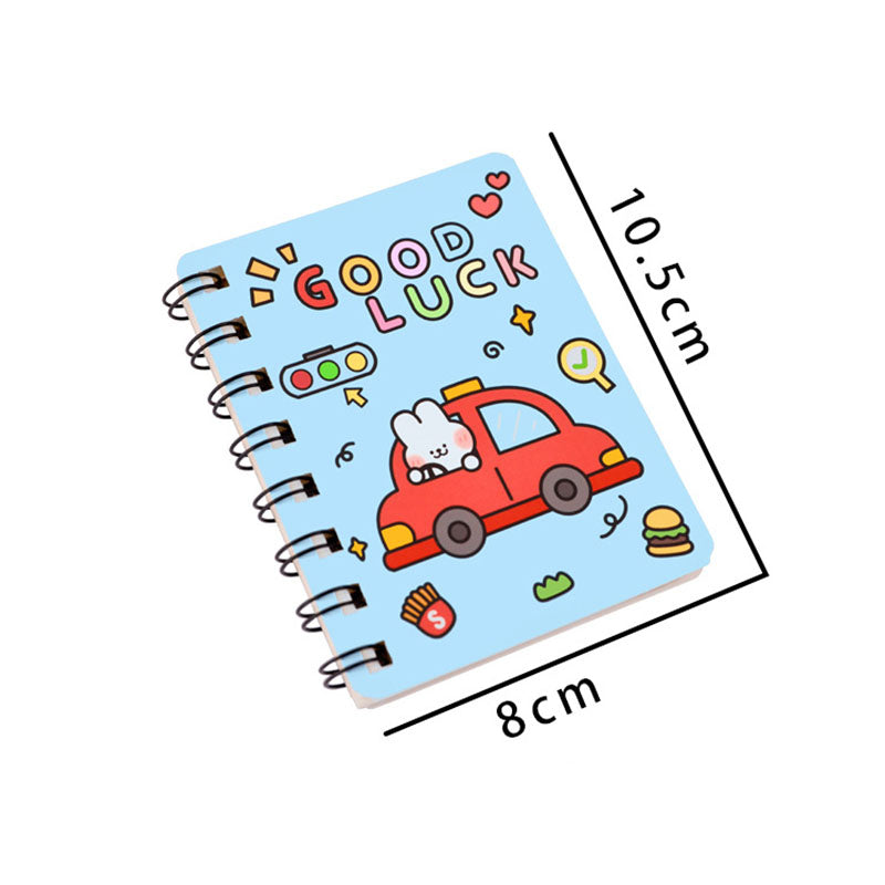 Buku Memo Kecil Spiral Notebook Mini Buku Catatan Kecil Karakter Kartun Lucu DCA0898
