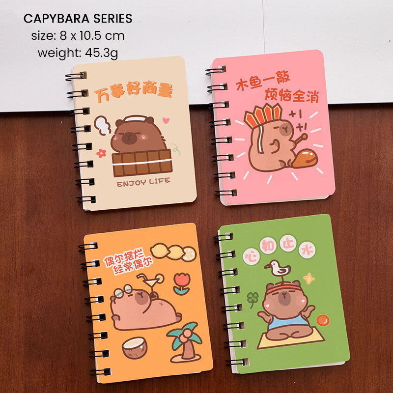Buku Memo Kecil Spiral Notebook Mini Buku Catatan Kecil Karakter Kartun Lucu DCA0898