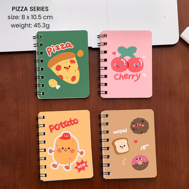 Buku Memo Kecil Spiral Notebook Mini Buku Catatan Kecil Karakter Kartun Lucu DCA0898