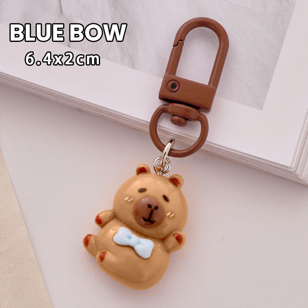 Gantungan Kunci Tas Resin Gift Kado Ganci Bag Charm Keychain Capybara DCA2424