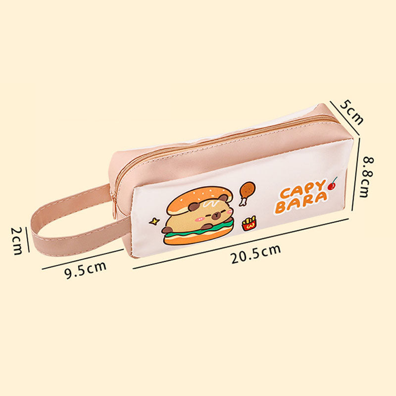 Kotak Tempat Pensil Capybara Kapasitas Besar Tepak Pencil Case Kapibara DCA2485