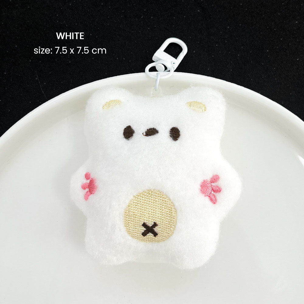 Gantungan Kunci Boneka Hewan Lucu Squeaky Bear Keychain DCA2689