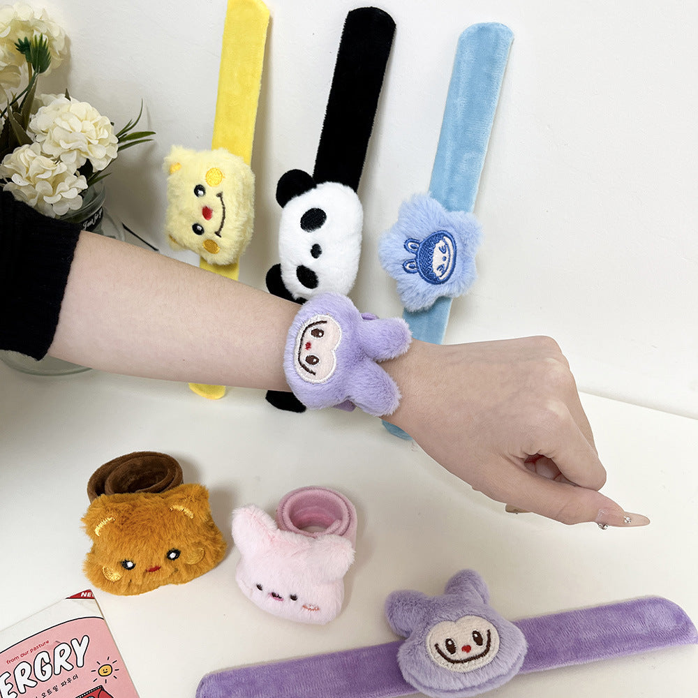 Aksesoris Gelang Gulung Handband Boneka Kartun Animal Slap Bracelet DCA2731