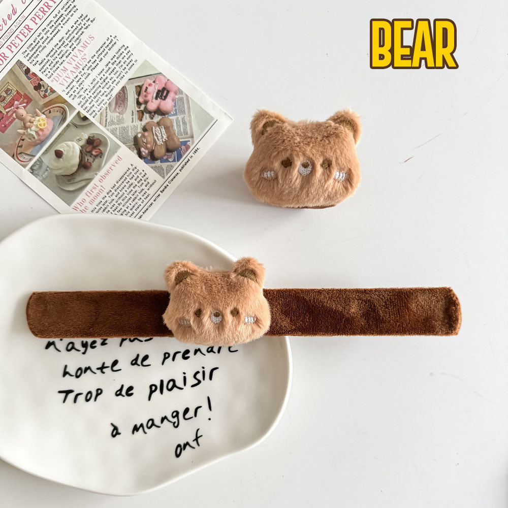 Aksesoris Gelang Gulung Handband Boneka Kartun Animal Slap Bracelet DCA2731
