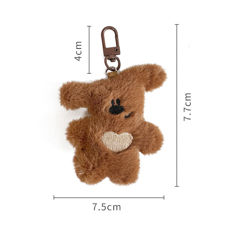 Cute Keychain Gantungan Kunci Aksesoris Tas Karakter Boneka Teddy Lucu DCA2801