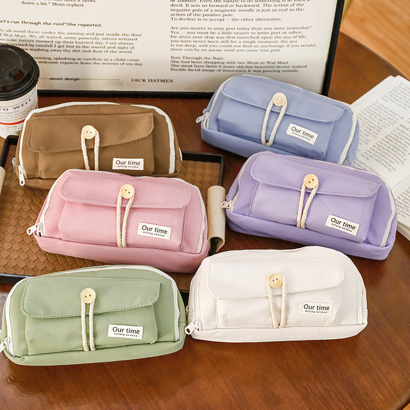 Kotak Tempat Pensil Korea Multi Sekat Kapasitas Besar Pencil Case DCA2896