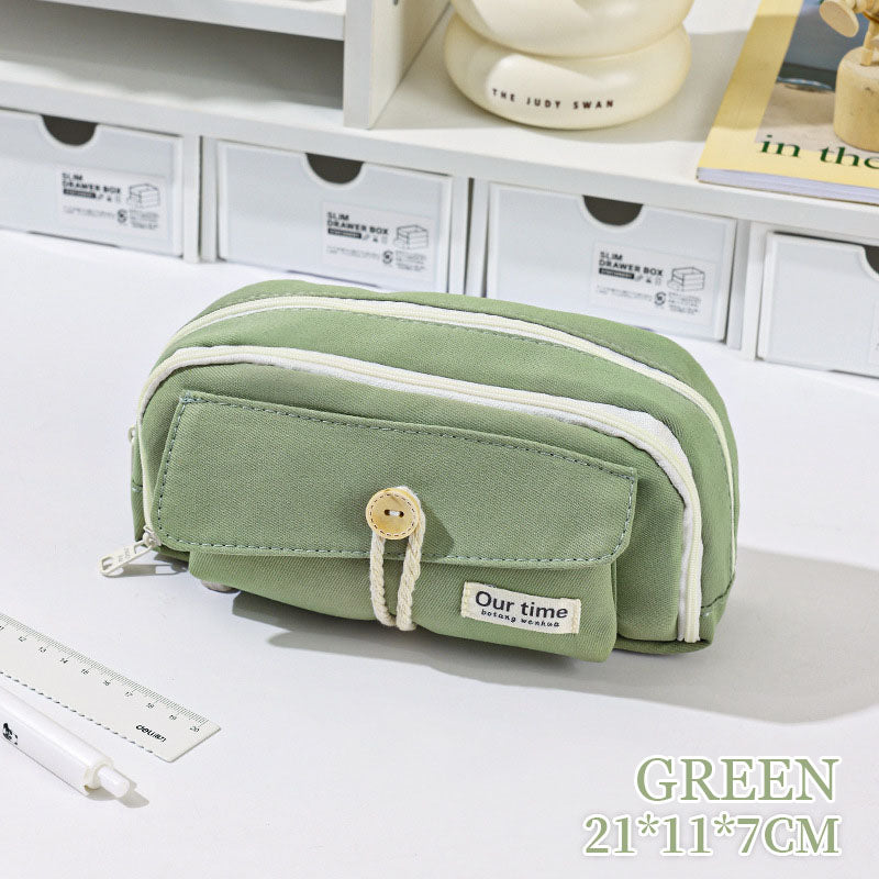 Kotak Tempat Pensil Korea Multi Sekat Kapasitas Besar Pencil Case DCA2896