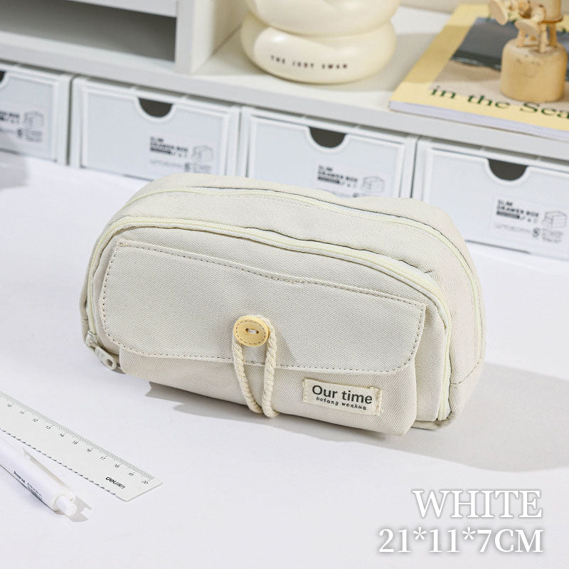 Kotak Tempat Pensil Korea Multi Sekat Kapasitas Besar Pencil Case DCA2896