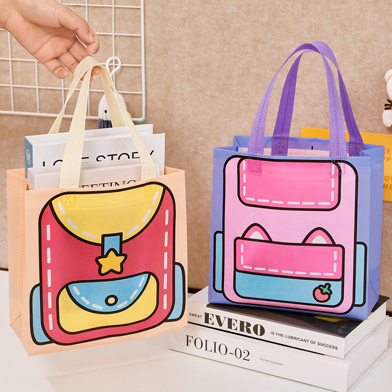 Tas Ultah Goodie Bag Gift Bag Tas Ulang Tahun Lipat Souvenir Non Woven Spunbond DCO2164