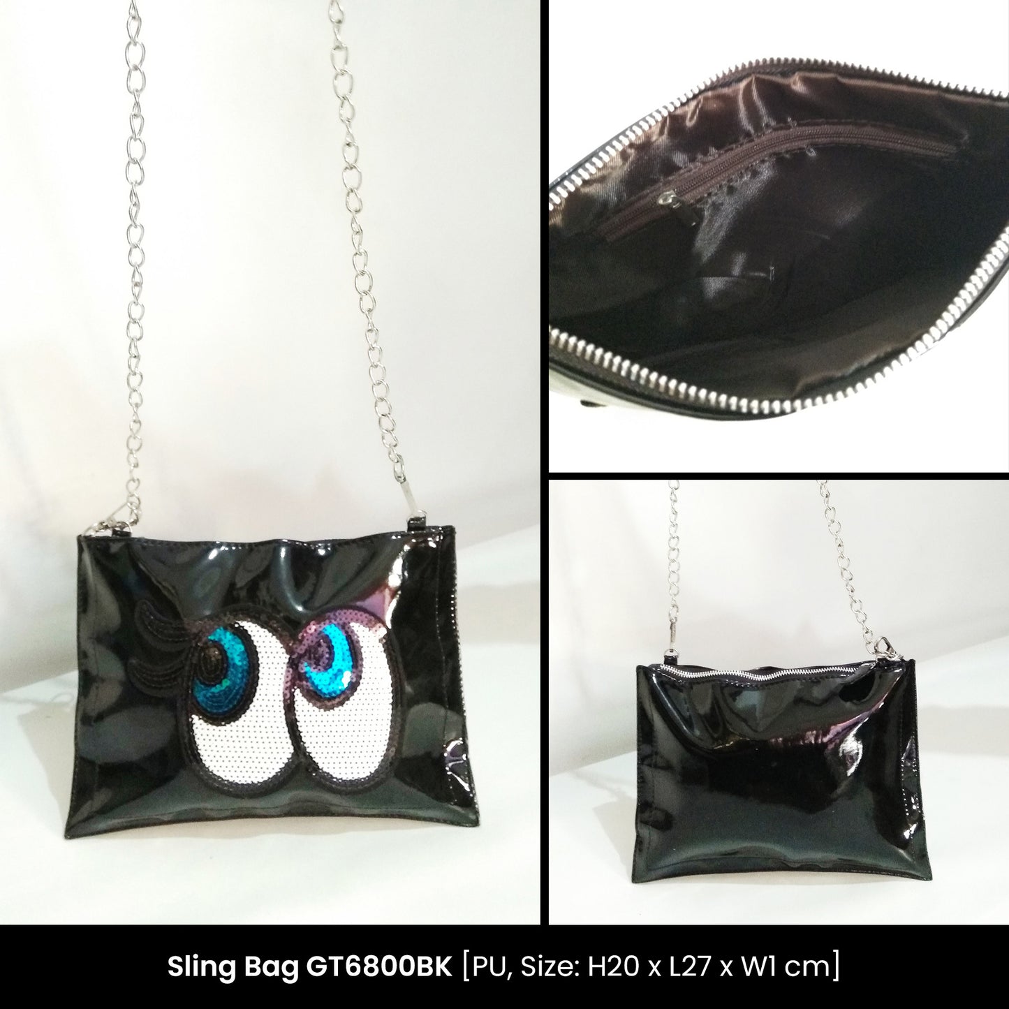 Eyes Sling Bag