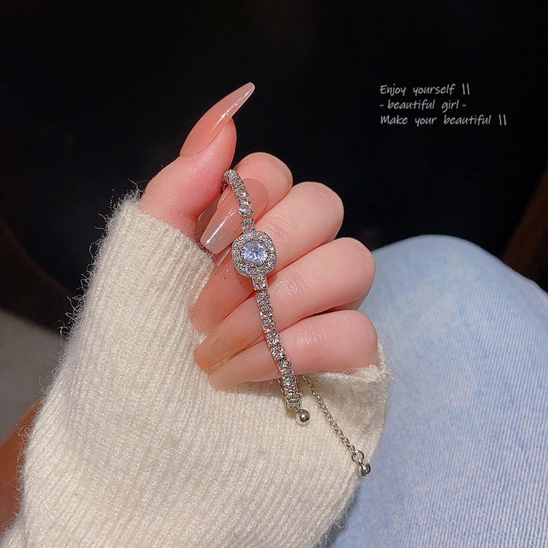Bracelet Exquisite Full Diamond Zircon HXBS0426