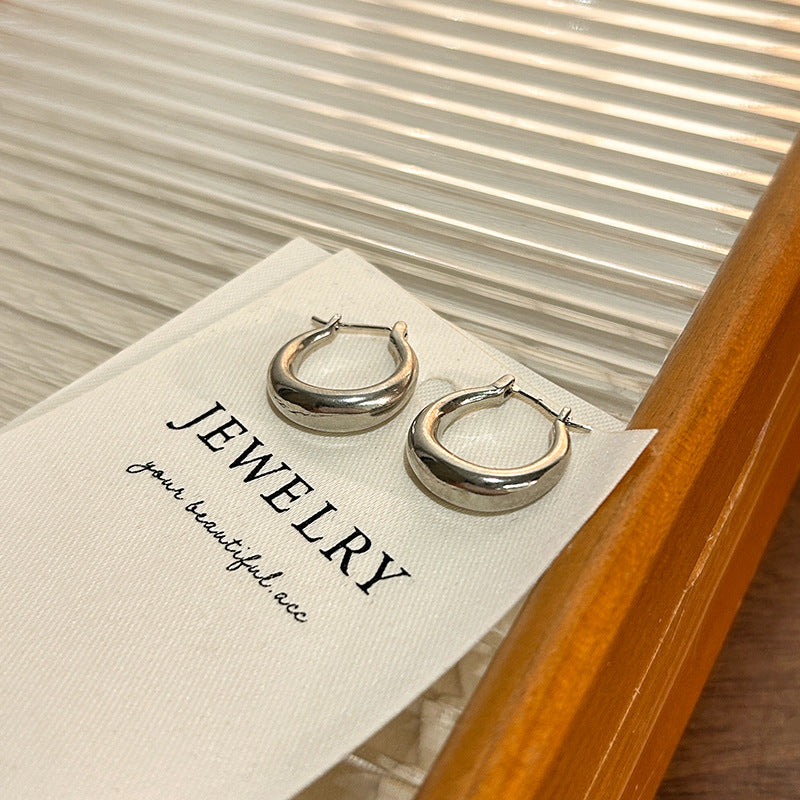 Earring Huggie Exaggerated Geometric HXEA1430