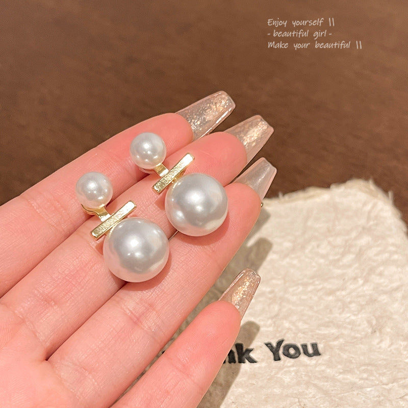 Earring Stud High End Design One Piece Pearl HXEA1583