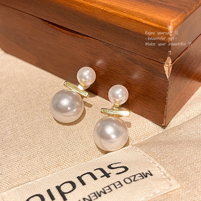 Earring Stud High End Design One Piece Pearl HXEA1583