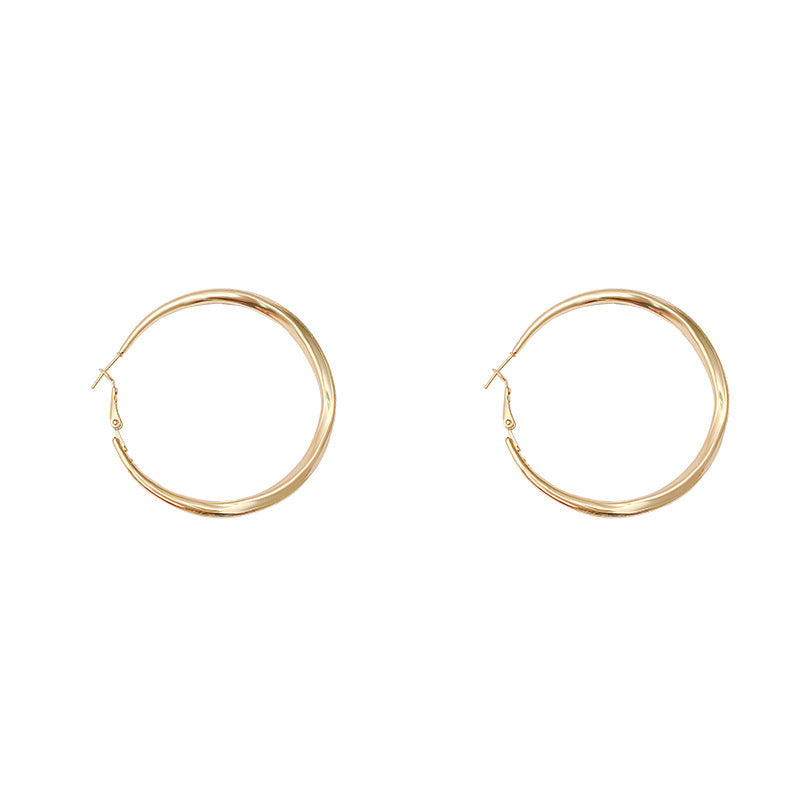 Earring Hoop Classic Circle HXEE2528