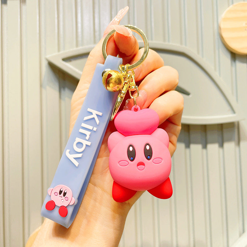 Gantungan Kunci Desain Kartun Sanrio 3D Hello Kitty Melody Cinnamoroll Kuromi
