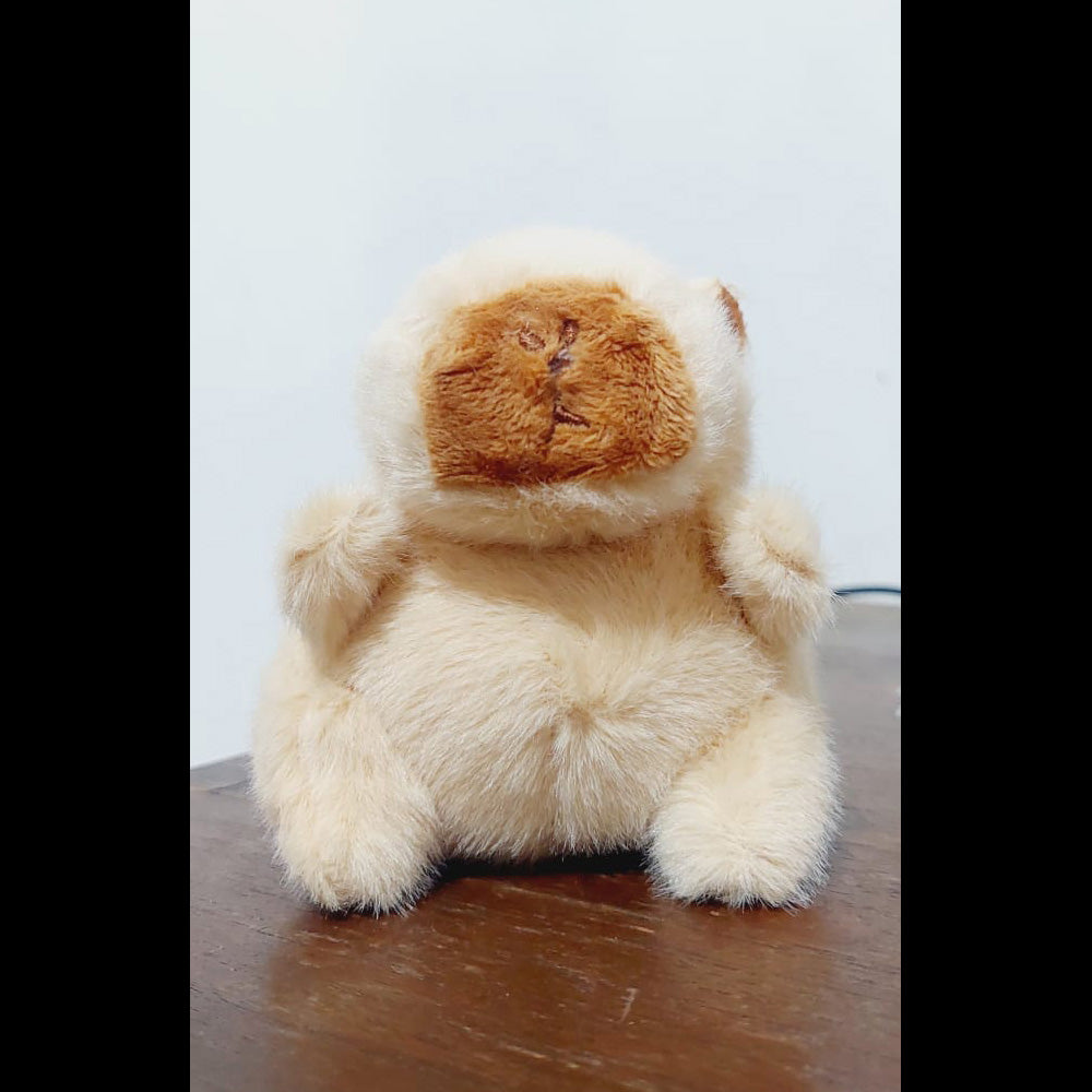 Boneka Capybara Ingusan Lucu Snort Snotty Plush Doll Bubble Blowing Squeeze Keychain