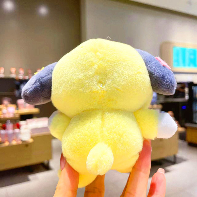 Gantungan Kunci Tas Boneka Sanrio Karakter Kitty Kuromi Melody Cinnamoroll Lucu Ganci Keychain