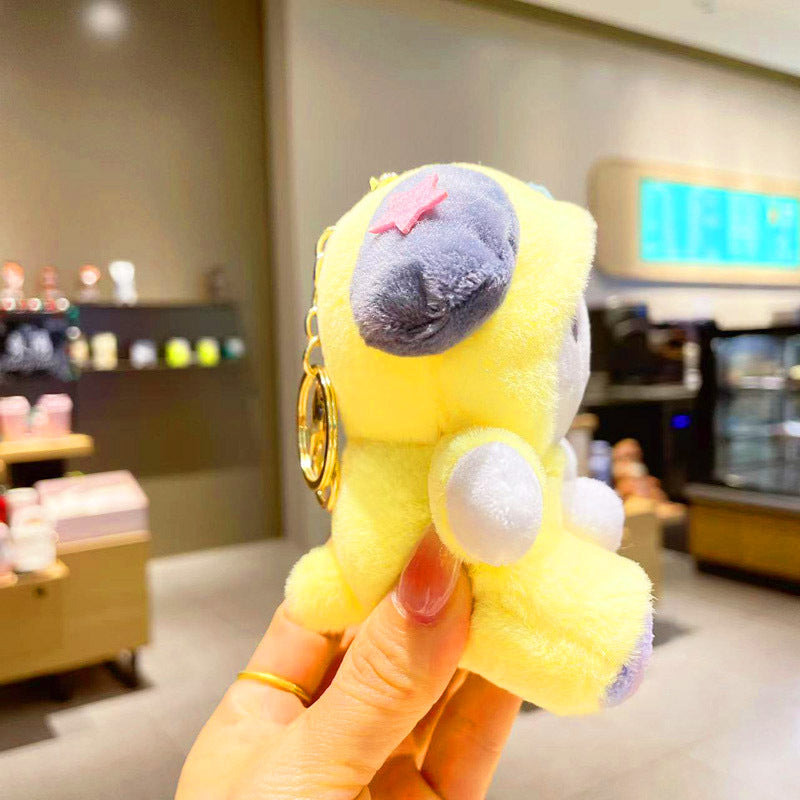 Gantungan Kunci Tas Boneka Sanrio Karakter Kitty Kuromi Melody Cinnamoroll Lucu Ganci Keychain