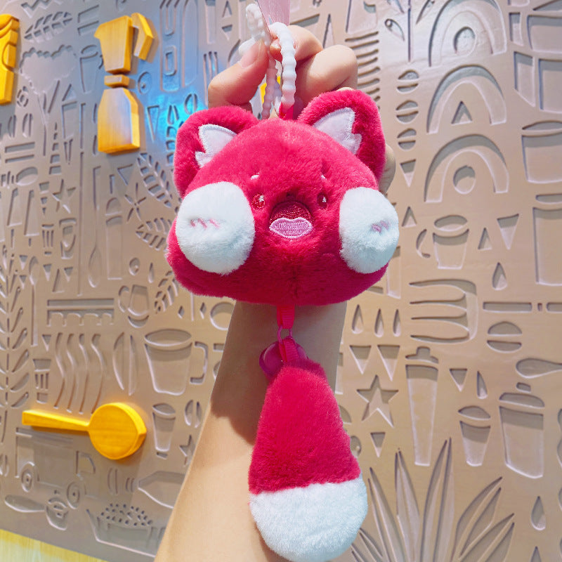 Gantungan Kunci Tas Boneka Hewan Kucing Lonceng Lucu Ganci Bell Cat Animal Keychain