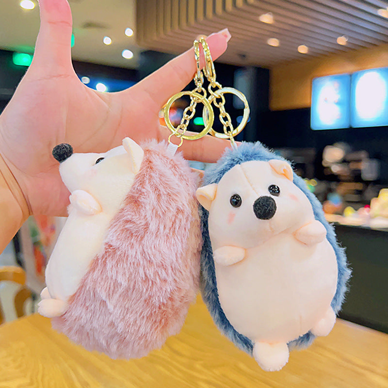 Gantungan Kunci Tas Boneka Karakter Landak Plush Doll Keychain Hedgehog