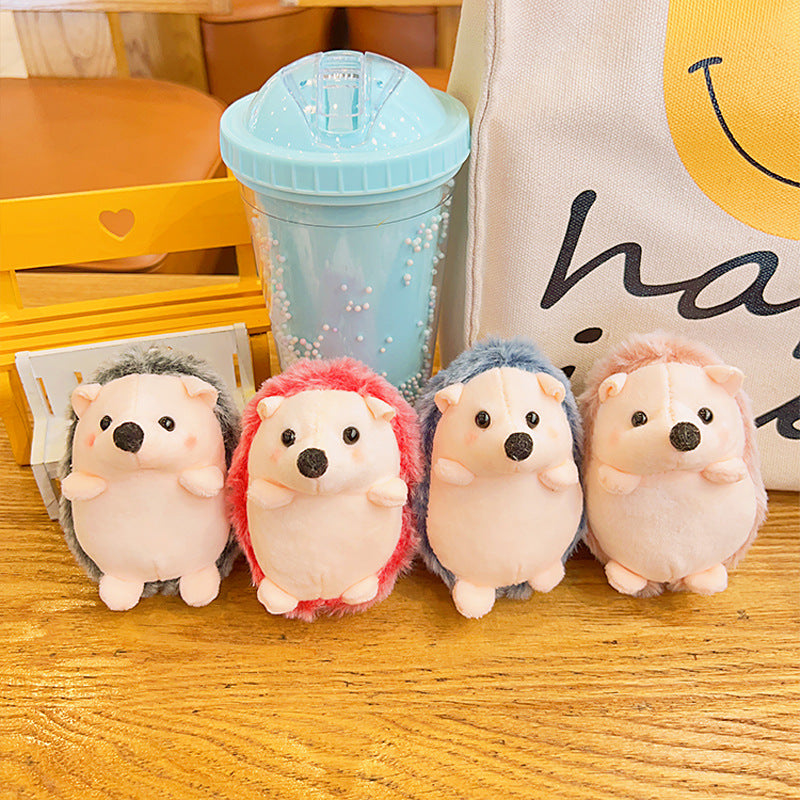 Gantungan Kunci Tas Boneka Karakter Landak Plush Doll Keychain Hedgehog