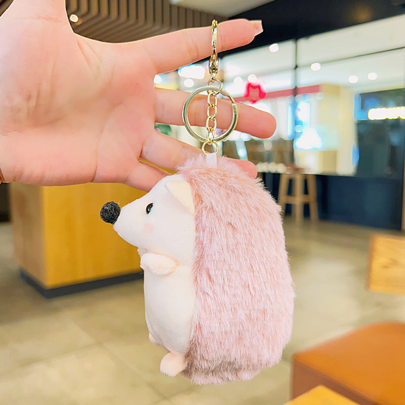 Gantungan Kunci Tas Boneka Karakter Landak Plush Doll Keychain Hedgehog