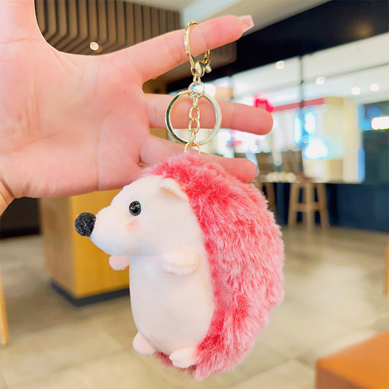 Gantungan Kunci Tas Boneka Karakter Landak Plush Doll Keychain Hedgehog