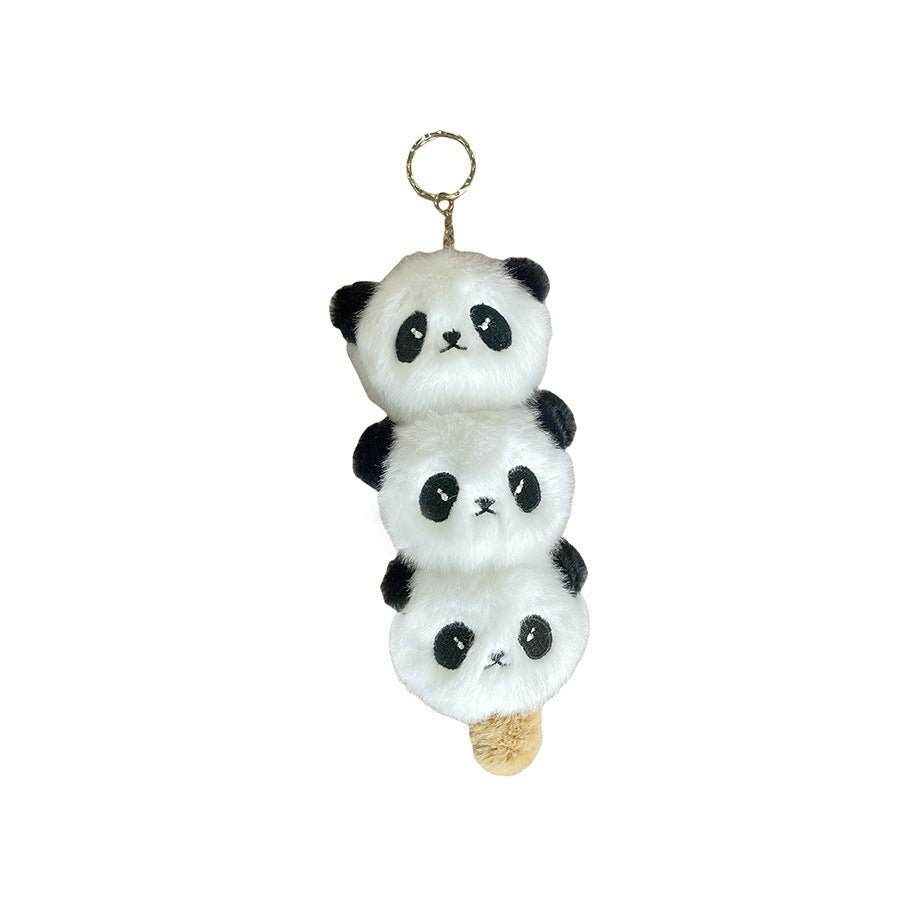 Gantungan Kunci Boneka Sate Panda Tanghulu Bag Plush Keychain KCE8765