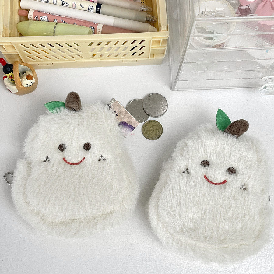 Dompet Boneka Buah Pir Pear Resleting Pouch Tempat Make Up Kosmetik Koin Kunci KCO4147