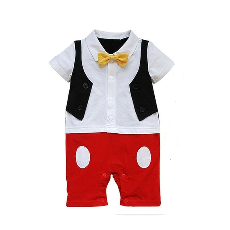 Boy Romper Mickey Suit Baby Vest