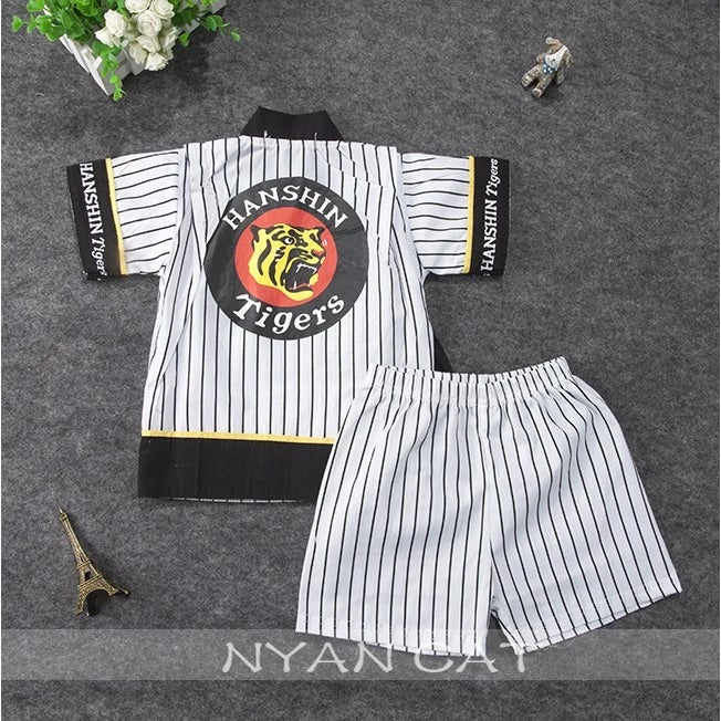 Boy Japanese Kimono Set Hanshin Tigers