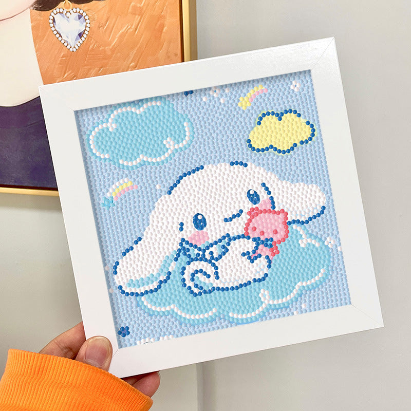 DIY 5D Diamond Painting Lukisan Berlian Karakter Dengan Frame 18x18 Seri A