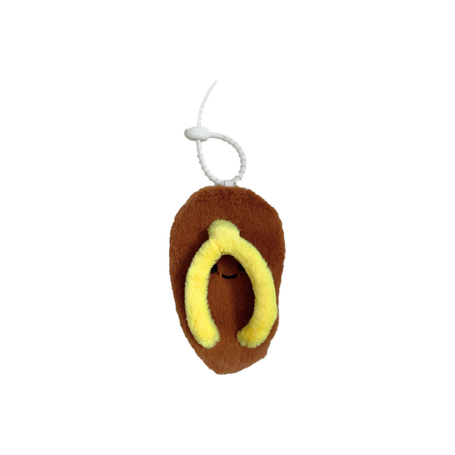 Gantungan Kunci Tas Boneka Sandal Jepit Lucu Keychain MCE0233