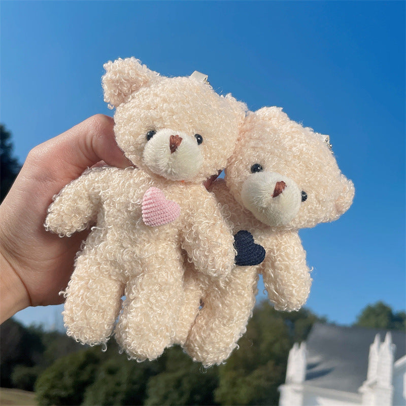 Gantungan Kunci Boneka Beruang Couple Bear Bag Charm Gantungan Tas Keychain MCE1806