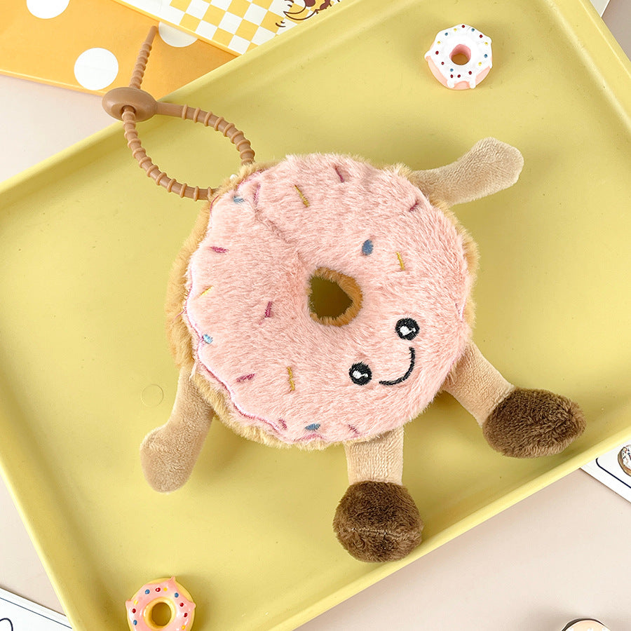 Gantungan Tas Boneka Donat Bag Charm Gantungan Tas Keychain MCE5204